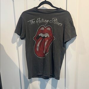 Rolling Stones Tongue Logo Graphic Tee Size Small